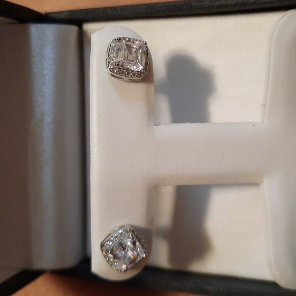 PEOPLE'S JEWELERS AUTHENTIC sterling silver WHITE SAPPHIRE SEPTEMBER BIRTHSTONE - Picture 2 of 6